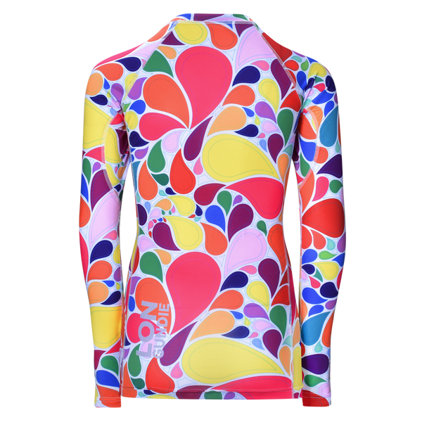 Lon Gundie Jr Sailing Rash Guard Top Pink