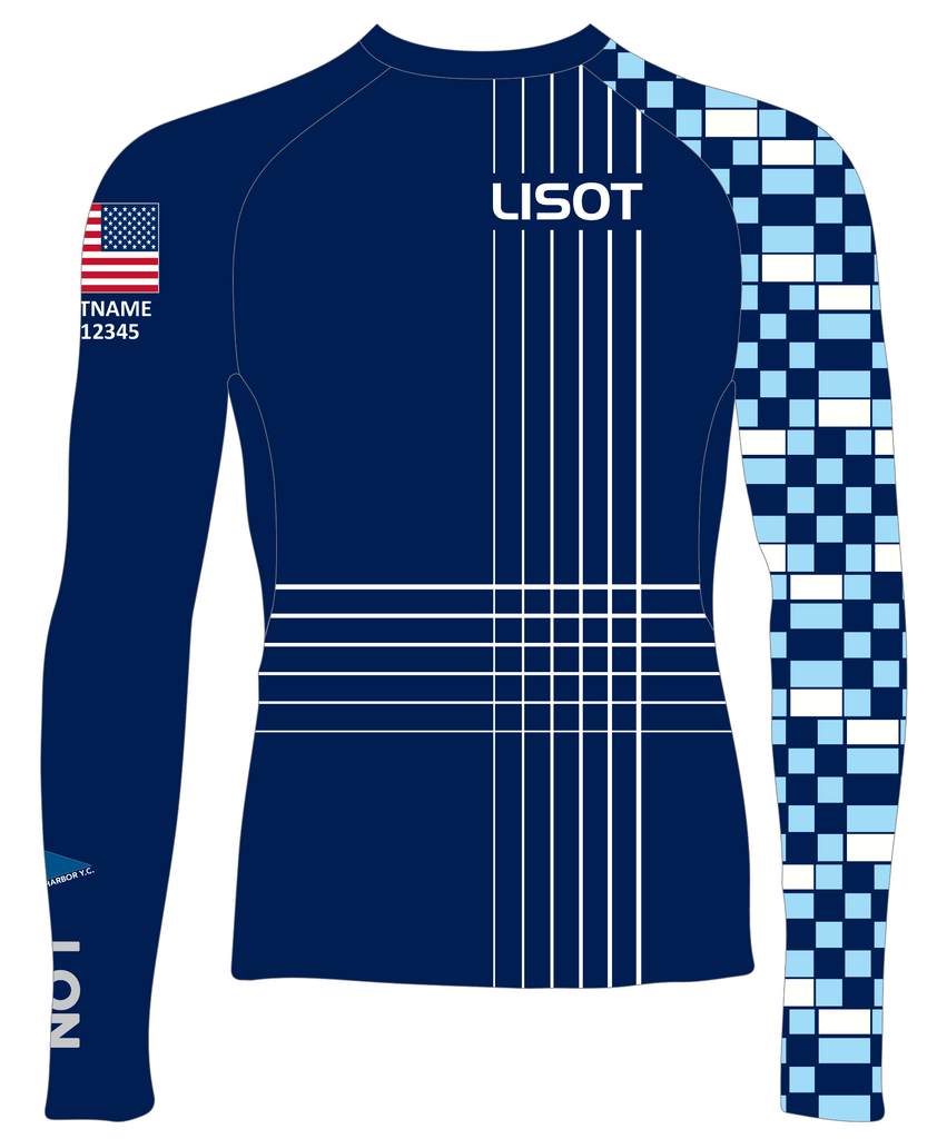 MEN TECH-TEE TOP LONG SLEEVE NAVY | LISOT - '26 OPTI US NATIONAL CHAMPIONSHIP         | PSNLZ'D