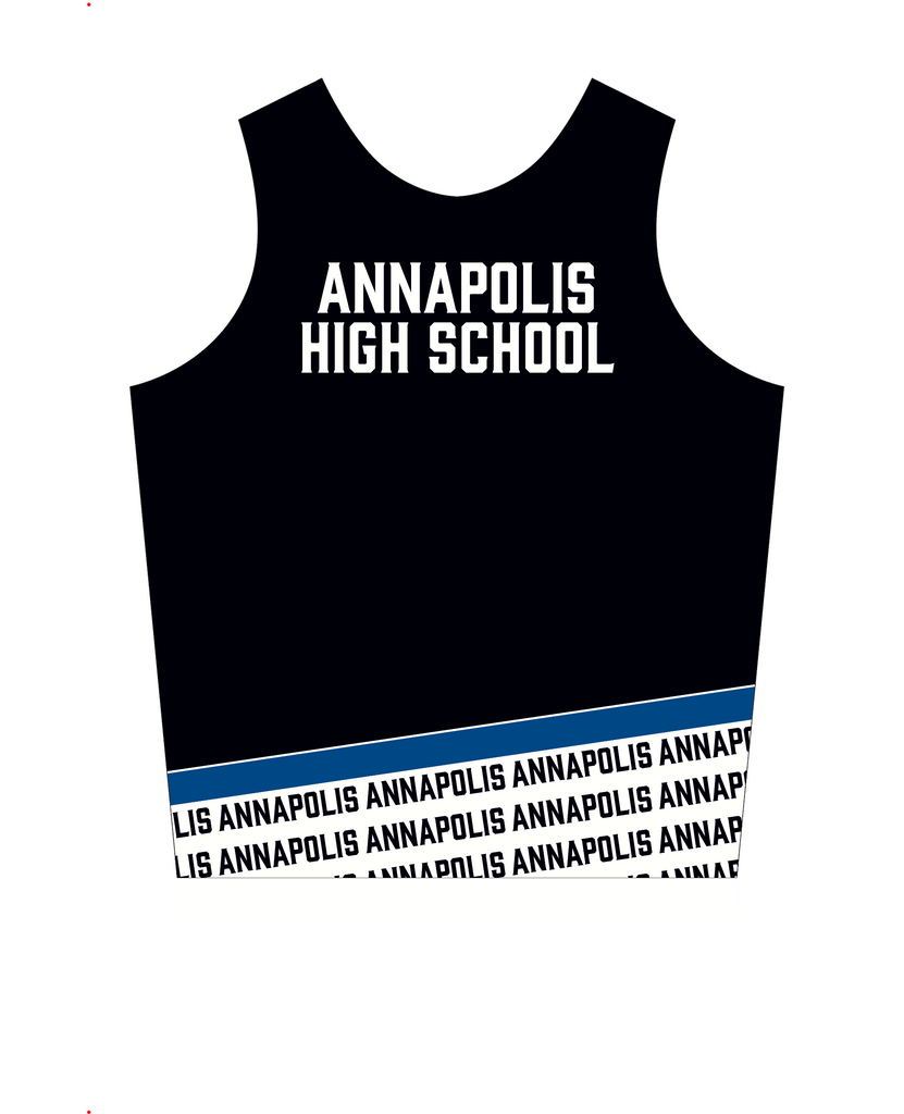 UNISEX PINNIE TOP TANK BLACK | ANNAPOLIS HIGH SCHOOL