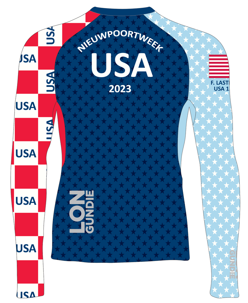 MEN TECH-TEE TOP LONG SLEEVE BLUE | USODA FLANDERS | PSNLZ'D