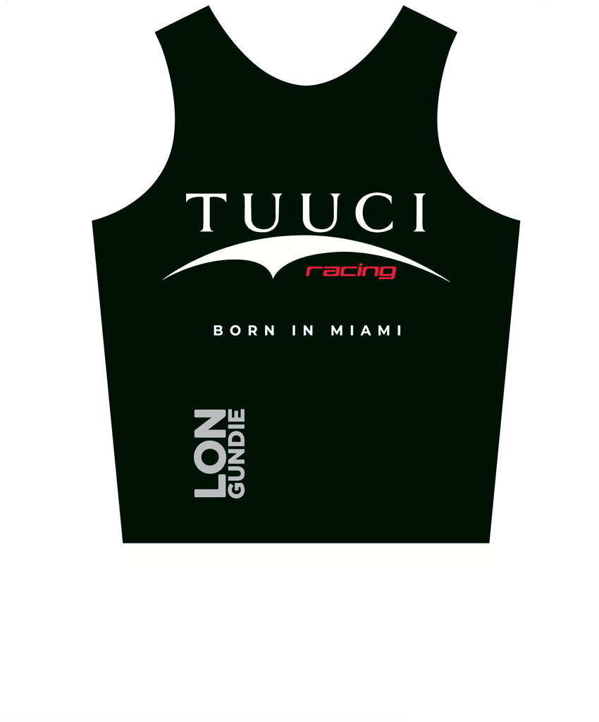UNISEX PINNIE TOP TANK BLACK | TUCCI V2