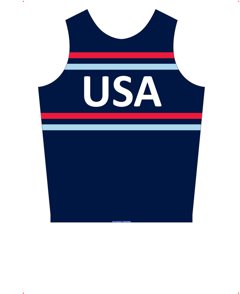 UNISEX PINNIE TOP TANK NAVY | USODA EUROPEAN CHAMPIONSHIP