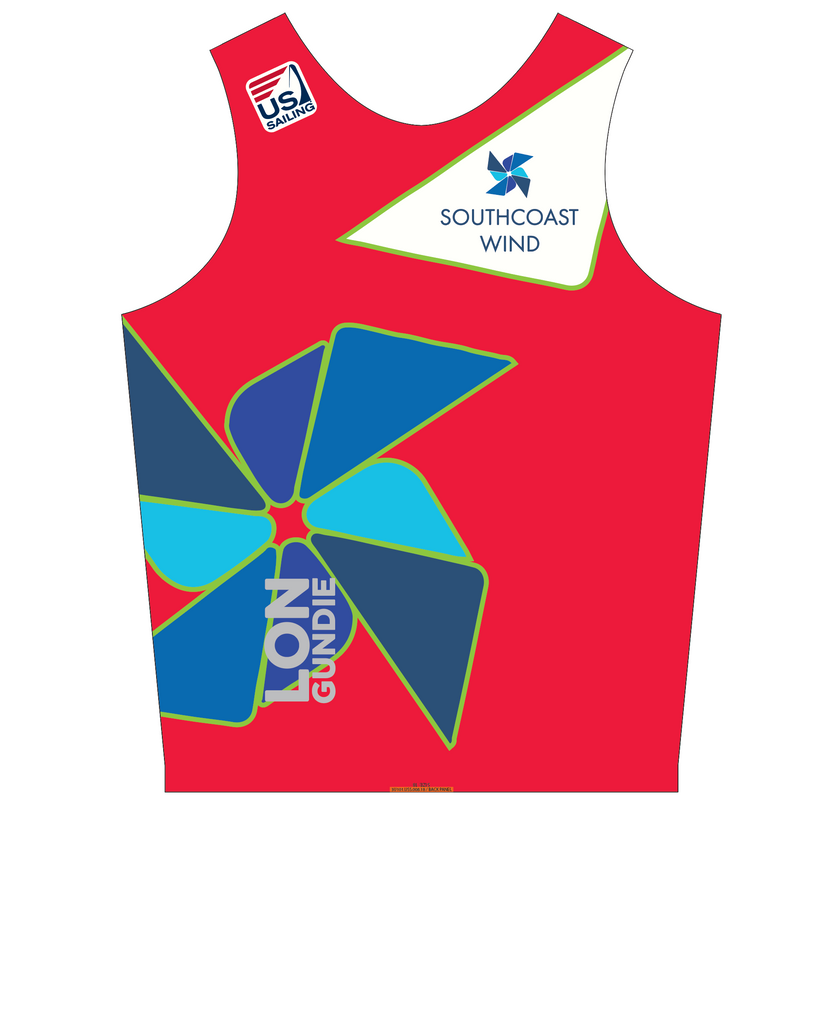 UNISEX PINNIE TOP TANK RED | US SAILING