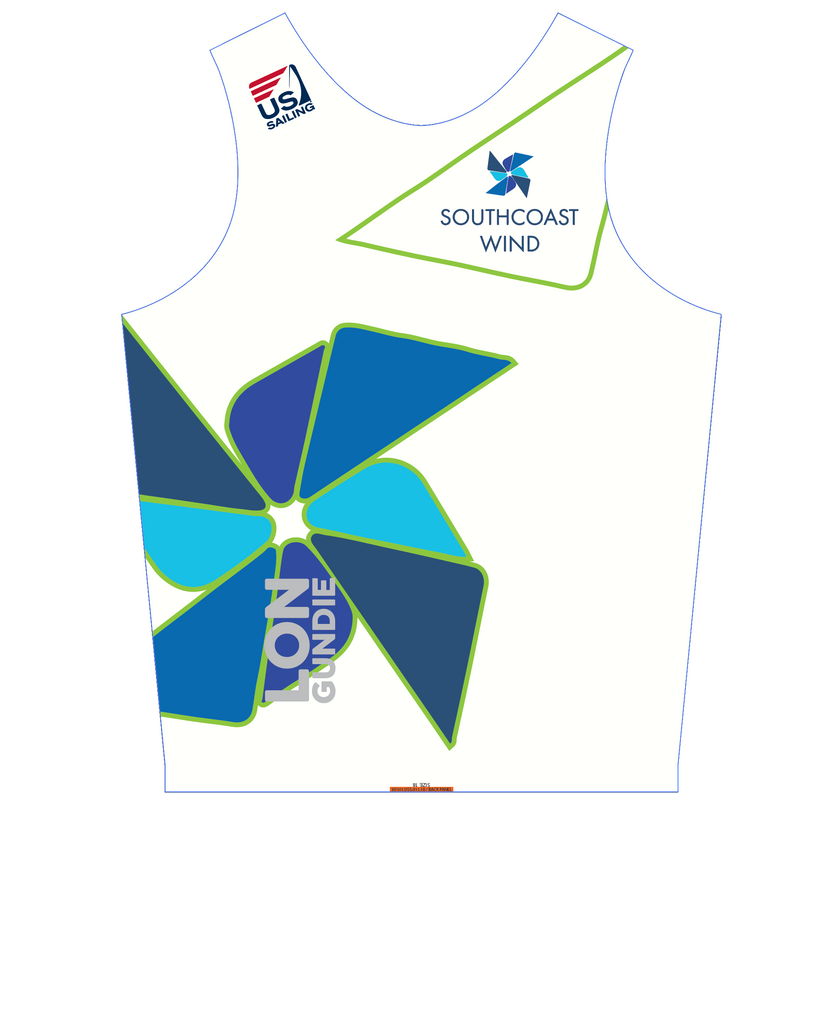 UNISEX PINNIE TOP TANK WHITE | US SAILING