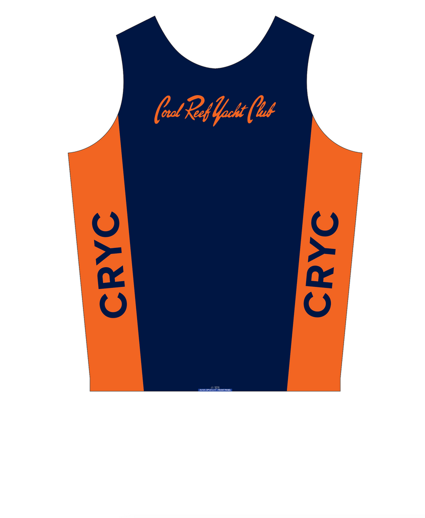 UNISEX PINNIE TOP TANK NAVY | CORAL REEF YACHT CLUB - NAVY