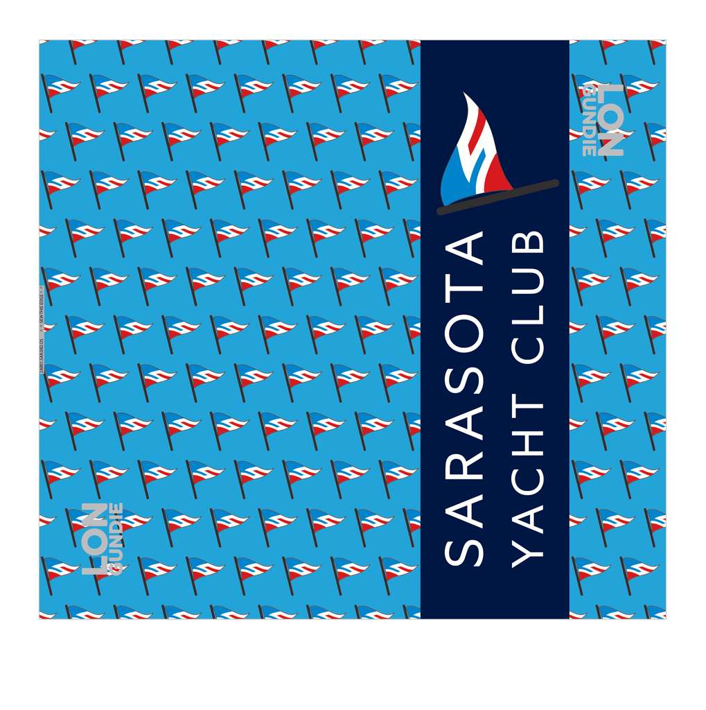 UNISEX NECK GAITER ACCESSORY LT BLUE | SARASOTA YACHT CLUB